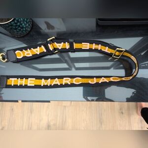 Marc Jacobs Camera Bag Strap (Black, light pink and gold)